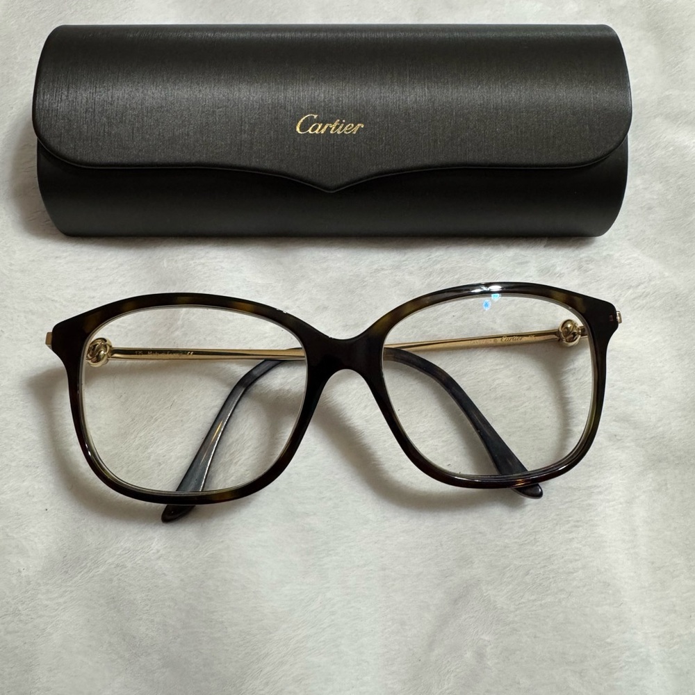 Cartier  Tortoise Shell Glasses